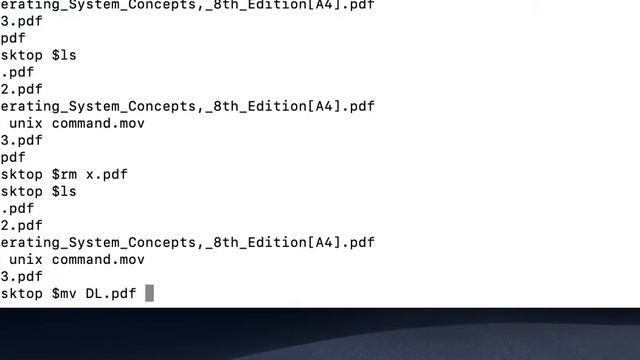 dl unix command смотреть онлайн