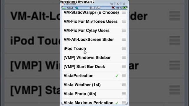 Windows vista theme for your iphone/Itouch смотреть онлайн