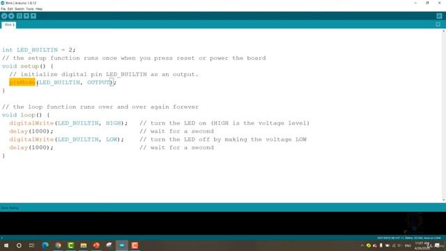 Blinking a LED using ESP-32 | Getting Started with ESP-32 | IoT смотреть онлайн