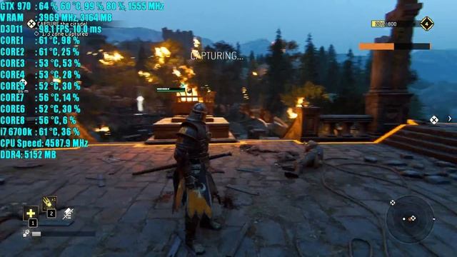 For Honor GTX 970 OC | 1080p Extreme Settings | FRAME-RATE TEST смотреть онлайн
