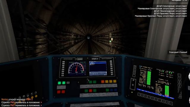 Garry's mod Metrostroi. Поезд Ока в окрасе Ладога Петрищевско-Ленинградская линия смотреть онлайн