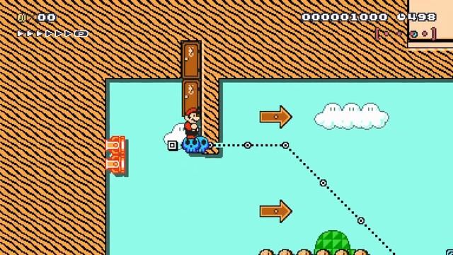 Bullet Time! (Red Coins) by Spazo - SUPER MARIO MAKER - No Commentary смотреть онлайн