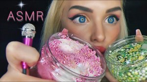 АСМР МИНИ МИКРОФОН В СЛАЙМЕ 🎤/ ASMR MINI MICROPHONE / CLOUD SLIME