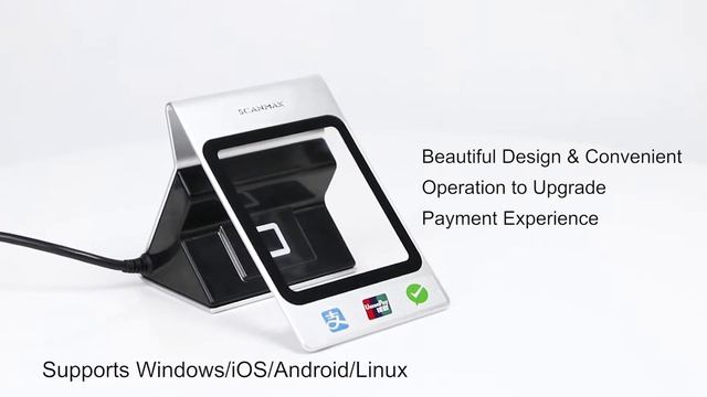 Rakinda-Scanmax S900 Desktop Mobile Payment Box, Cell Phone QR Code Scanner смотреть онлайн