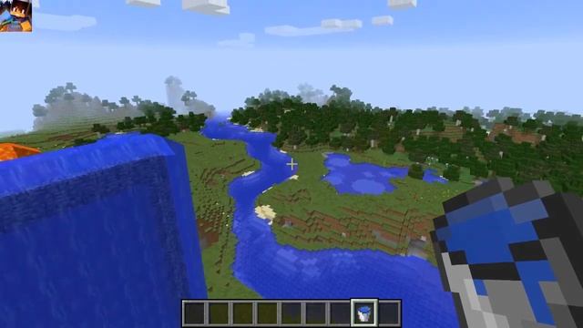 СТЕНА ИЗ ЛАВЫ & СТЕНА ИЗ ВОДЫ в Minecraft часть 2 смотреть онлайн