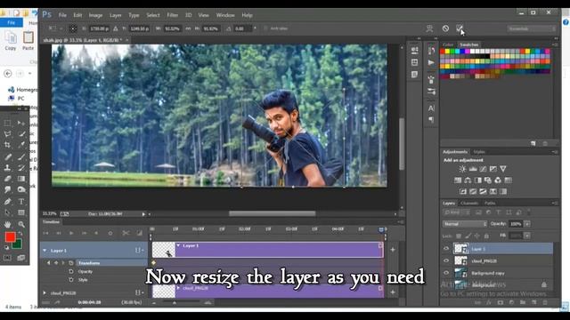 How to make your photos MOVE and COME TO LIFE? | 2.5D Parallax | Photoshop Tutorial смотреть онлайн