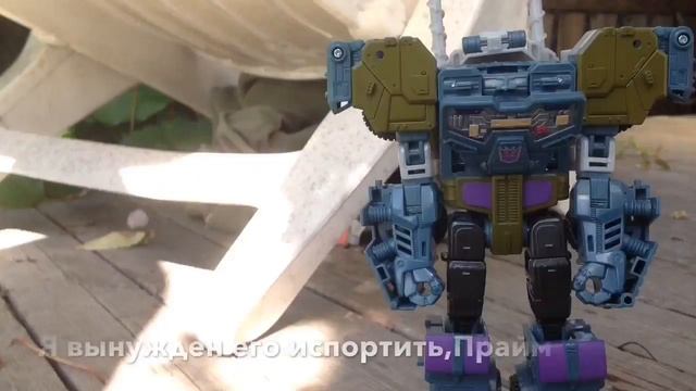 Трансформеры мультик/Transformers stop motion(Optimus Prime vs Onslaught)Оптимус против Онслота смотреть онлайн