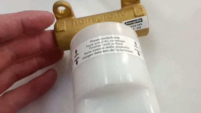 Hansgrohe 29235180 HG Basic set for mixed water bidette Прихована частина для змішувача смотреть онлайн