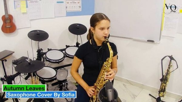 #saxophone | Autumn Leaves | (Saxophone Cover By My Student)@Villy Quarternote