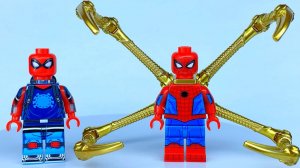 Неоригинальные ЛЕГО Минифигурки по мультсериалу Ваш дружелюбный сосед Человек-паук #лего #марвел