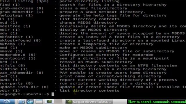 How to search commands in Unix смотреть онлайн