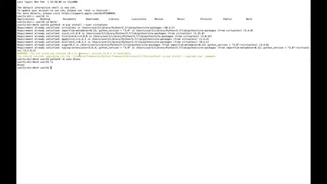 Deep Learning-based Segmentation For Biologists - Software Installation For MacOS