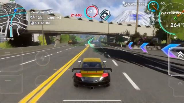 CarX Street Club Speedline Syndicate part 5 | Midtown Circuit #2 | iOS, Android gameplay смотреть онлайн