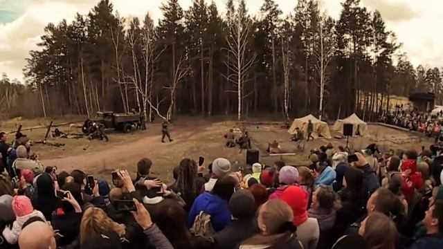 2018.05.09 - Реконструкция боя, Братск (минипланета) смотреть онлайн