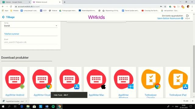 AppWriter Windows Installation og login смотреть онлайн