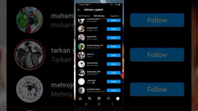 Instagramga aktiv obunachilar yig'ish 100ta 200 ta 5 daqiqa. #instagram_odam_kopaytirish #instagra смотреть онлайн