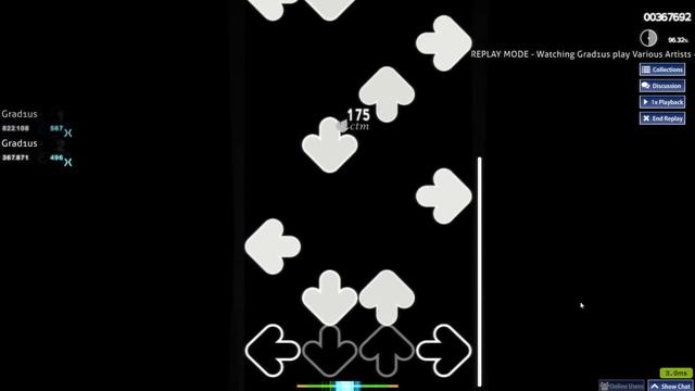 osu mania, Dan Reform, Sample pack 3, ALPHA, 96.22 Clear!! смотреть онлайн