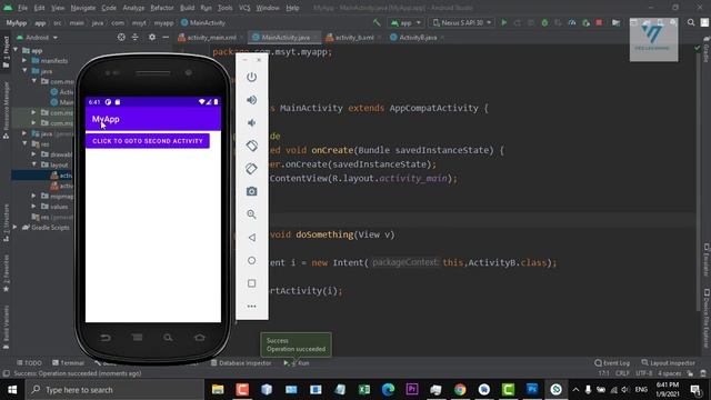 20 | Android Explicit Intent Output | android tutorial for beginners in urdu смотреть онлайн