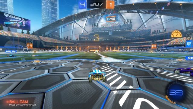 Rocket league gameplay #26 | Season 2 |Triton | Enforcer | DFH Stadium | 3v3 смотреть онлайн