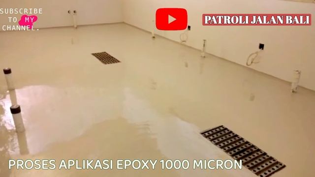 PROSES APLIKASI EPOXY FLOOR COATING 1000 MICRON COLOUR LIGHT GREY!!! смотреть онлайн