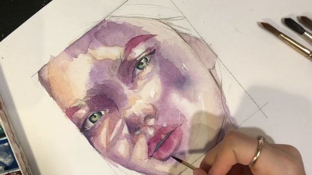 How I paint watercolor смотреть онлайн