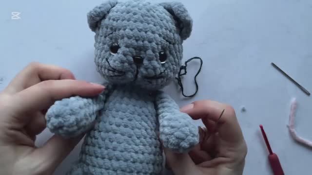 КОТИК КРЮЧКОМ/ Мастер-класс 2 часть смотреть онлайн