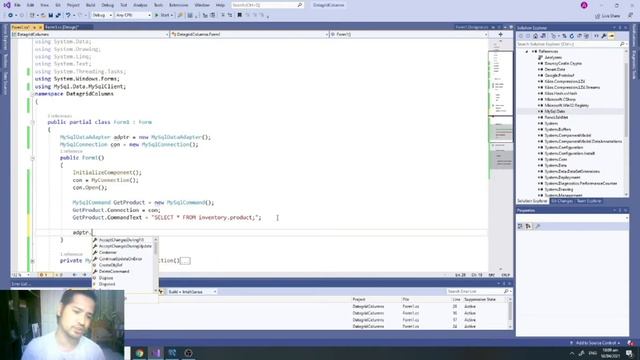 How to add and bind combobox inside datagridview in C# WinForms -Step by Step смотреть онлайн