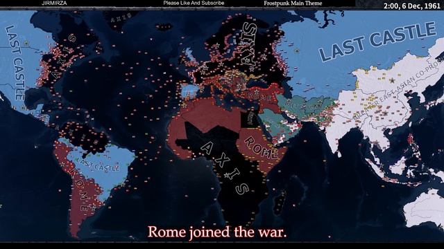 The Beginning Of The End #1 (If Axis Won) - HOI4 Timelapse смотреть онлайн