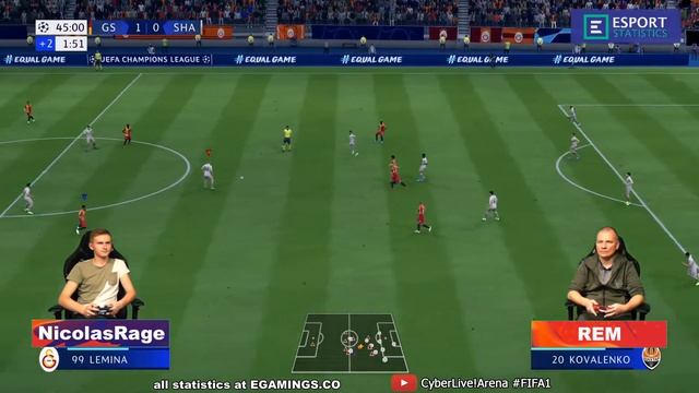 2020.02.12 ► Cyber Champions League ► Galatasaray (NicolasRage) - Shakhtar Donetsk (REM) смотреть онлайн