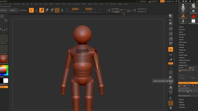 How to make your own Zbrush Mannequin for Character Sculpting смотреть онлайн