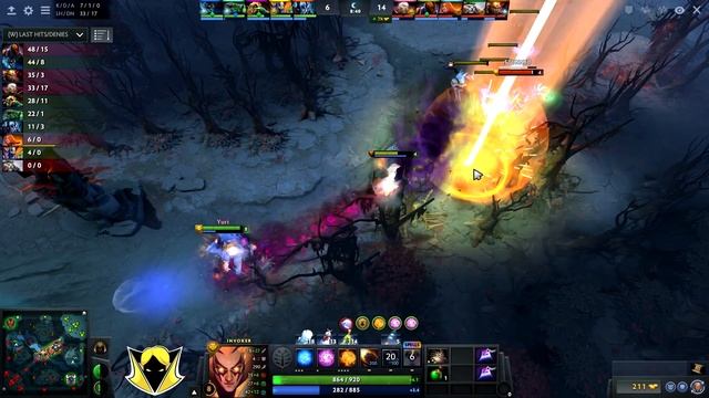 THE DIFFERENCE BETWEEN RANK 90 AND DIVINE 5 | YOWE INVOKER VS HUSKAR MID - DOTA 2 INVOKER смотреть онлайн