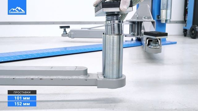 Подъемник двухстоечный с нижней синхронизацией на 5.5 тонн TROMMELBERG TST55W смотреть онлайн