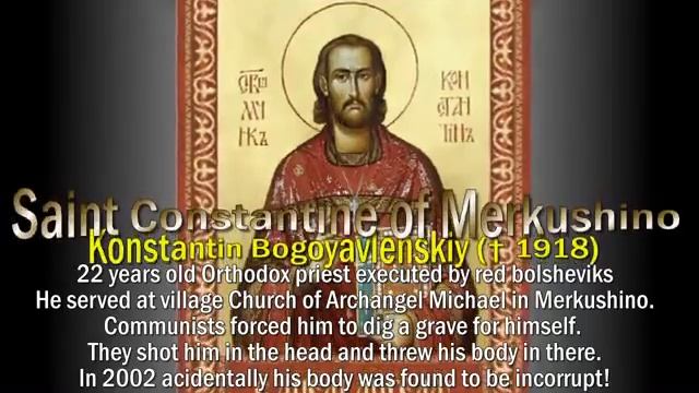 New Orthodox Christian Martyrs Of Soviet Persecutions - 1918   1939 † 
