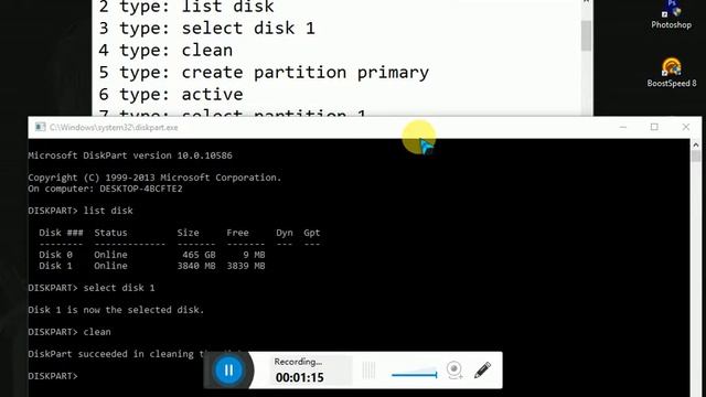 Pen drive repair by CMD смотреть онлайн