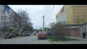 Крым. Едем по Джанкою.