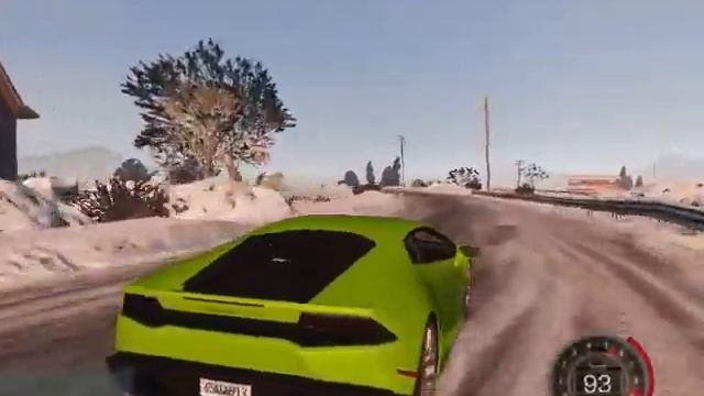 GTA V Lamborghini Huracan Realistic sound смотреть онлайн