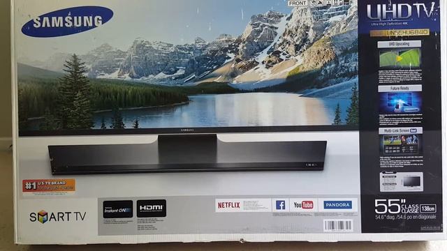 Samsung 55" 4K UHD TV UN55HU6840 смотреть онлайн