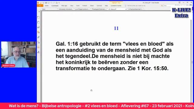 De mens als vlees en bloed - Bijbelse antropologie #2 смотреть онлайн