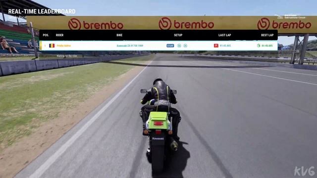 RIDE 5 - Kawasaki ZX-R 750 1989 - Gameplay (PS5 UHD) [4K60FPS] смотреть онлайн