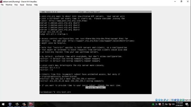 Konfigurasi NTP Server Pada Linux Debian 8 смотреть онлайн