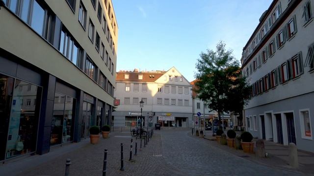 Esslingen Morning Walk through the Old Town, Baden-Württemberg, Germany 🇩🇪 смотреть онлайн