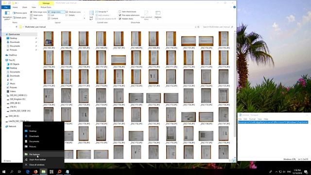Picture Thumbnail Refreshing under Windows 10 (Manually delete icon cache) смотреть онлайн
