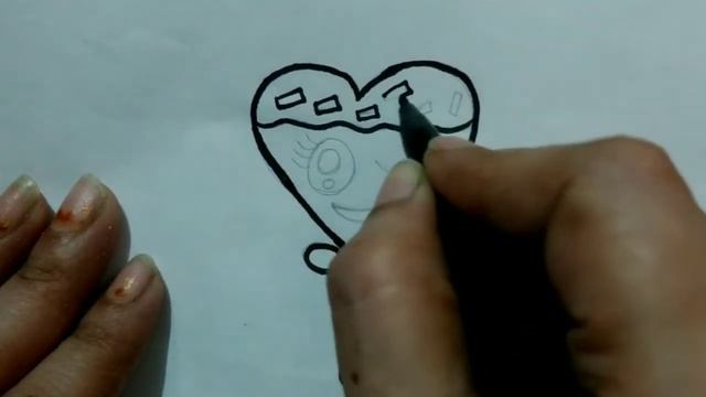cute heart shape Loli pop drawing смотреть онлайн