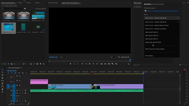 Exporting in MP4 in Adobe Premiere Pro 2023 смотреть онлайн