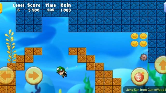 Level 6. Прохождение игры Super Bobby Go! на Android смотреть онлайн