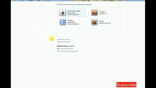How to add user accounts in Windows 7-Learning with the Passleys смотреть онлайн