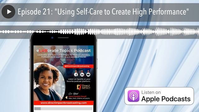 Episode 21: "Using Self-Care to Create High Performance" смотреть онлайн