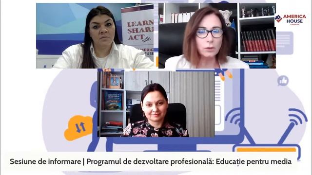 Sesiune de informare | Programul de dezvoltare profesională: Educație pentru media смотреть онлайн