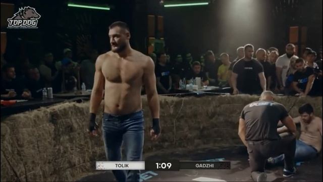 БОЙ ГАДЖИ АВТОМАТ VS ТОРНИКЕ ТОЛИК/НА ГОЛЫХ КУЛАКАХ ПОБЕДА НАКАУТОМ смотреть онлайн