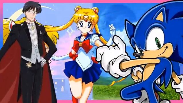 Sonix X Sailor Moon// Sonic The Hedgehog En Sailor Moon // Capitulo 1 y 2 смотреть онлайн